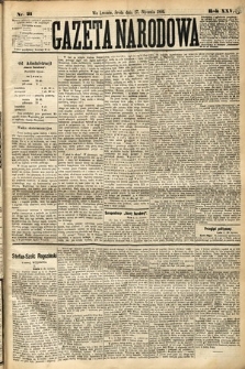 Gazeta Narodowa. 1886, nr 21