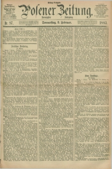 Posener Zeitung. Jg.90, Nr. 97 (8 Februar 1883) - Mittag=Ausgabe.