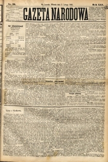 Gazeta Narodowa. 1886, nr 26