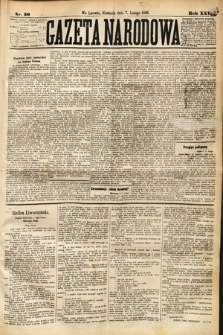 Gazeta Narodowa. 1886, nr 30
