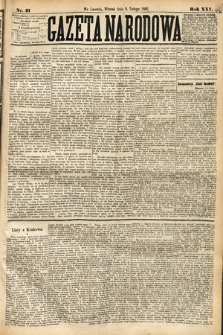 Gazeta Narodowa. 1886, nr 31