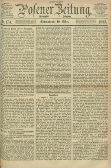 Posener Zeitung. Jg.90, Nr. 174 (10 März 1883) - Morgen=Ausgabe.