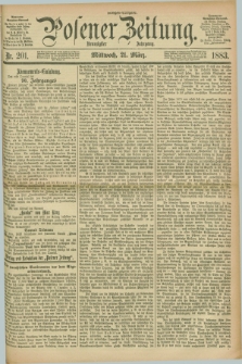 Posener Zeitung. Jg.90, Nr. 201 (21 März 1883) - Morgen=Ausgabe.