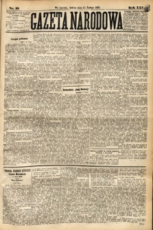 Gazeta Narodowa. 1886, nr 35