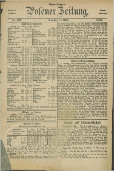 Posener Zeitung. Jg.90, Nr. 317 (8 Mai 1883) - Abend=Ausgabe.