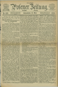 Posener Zeitung. Jg.90, Nr. 328 (12 Mai 1883) - Mittag=Ausgabe.