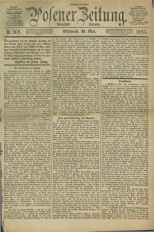 Posener Zeitung. Jg.90, Nr. 369 (30 Mai 1883) - Morgen=Ausgabe.