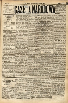 Gazeta Narodowa. 1886, nr 51