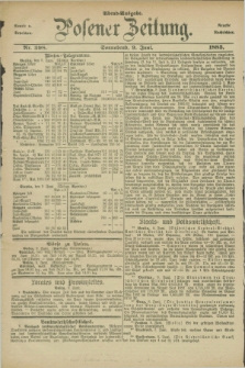 Posener Zeitung. Jg.90, Nr. 398 (9 Juni 1883) - Abend=Ausgabe.