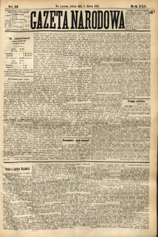 Gazeta Narodowa. 1886, nr 53