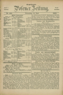 Posener Zeitung. Jg.90, Nr. 428 (21 Juni 1883) - Abend=Ausgabe.