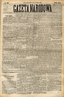 Gazeta Narodowa. 1886, nr 56