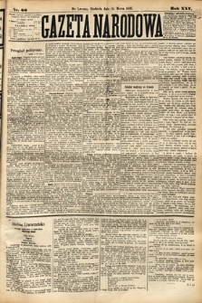 Gazeta Narodowa. 1886, nr 60