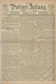 Posener Zeitung. Jg.90, Nr. 487 (14 Juli 1883)