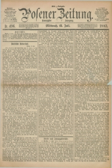 Posener Zeitung. Jg.90, Nr. 496 (18 Juli 1883)