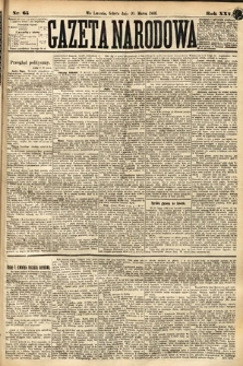 Gazeta Narodowa. 1886, nr 65