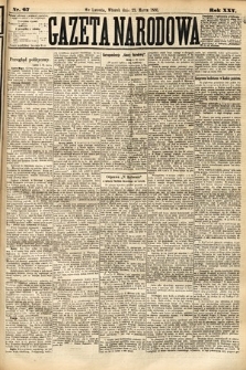 Gazeta Narodowa. 1886, nr 67