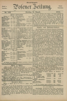 Posener Zeitung. Jg.90, Nr. 584 (21 August 1883) - Abend=Ausgabe.