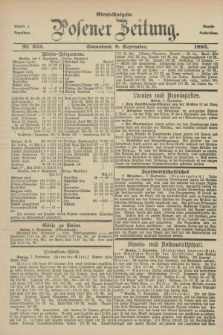 Posener Zeitung. Jg.90, Nr. 632 (8 September 1883) - Abend=Ausgabe.