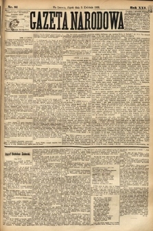 Gazeta Narodowa. 1886, nr 81