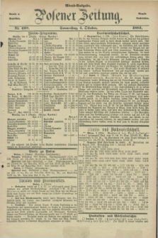 Posener Zeitung. Jg.90, Nr. 698 (4 Oktober 1883) - Abend=Ausgabe.