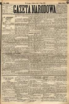 Gazeta Narodowa. 1886, nr 106