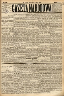 Gazeta Narodowa. 1886, nr 111
