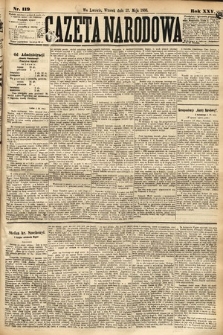 Gazeta Narodowa. 1886, nr 119