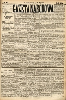 Gazeta Narodowa. 1886, nr 121