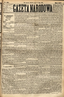 Gazeta Narodowa. 1886, nr 124