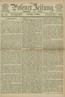 Posener Zeitung. Jg.91, Nr. 178 (11 März 1884) - Morgen=Ausgabe.