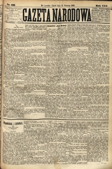 Gazeta Narodowa. 1886, nr 133