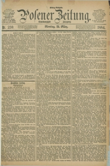 Posener Zeitung. Jg.91, Nr. 230 (31 März 1884) - Mittag=Ausgabe.