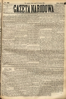 Gazeta Narodowa. 1886, nr 138