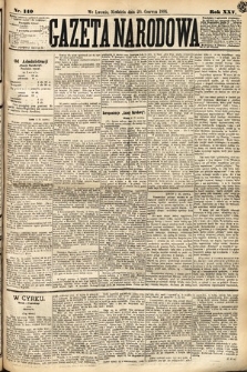 Gazeta Narodowa. 1886, nr 140