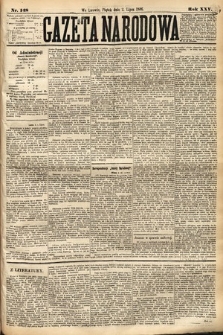Gazeta Narodowa. 1886, nr 148