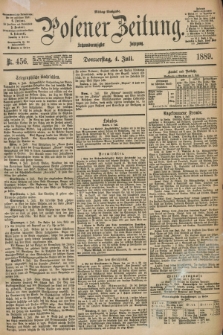 Posener Zeitung. Jg.96, Nr. 456 (4 Juli 1889) - Mittag=Ausgabe.