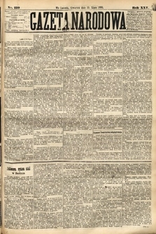 Gazeta Narodowa. 1886, nr 159