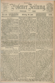 Posener Zeitung. Jg.96, Nr. 520 (29 Juli 1889)