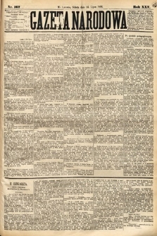 Gazeta Narodowa. 1886, nr 167