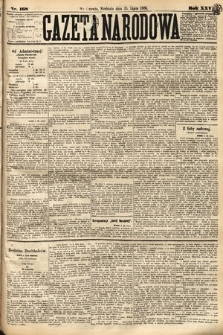 Gazeta Narodowa. 1886, nr 168