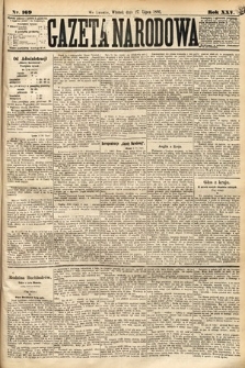 Gazeta Narodowa. 1886, nr 169