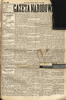 Gazeta Narodowa. 1886, nr 171