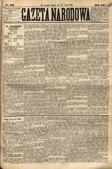 Gazeta Narodowa. 1886, nr 172