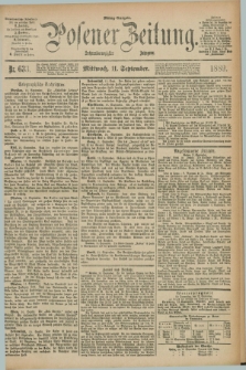 Posener Zeitung. Jg.96, Nr. 633 (11 September 1889) - Mittag=Ausgabe.