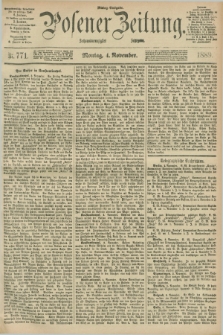 Posener Zeitung. Jg.96, Nr. 771 (4 November 1889) - Mittag=Ausgabe.