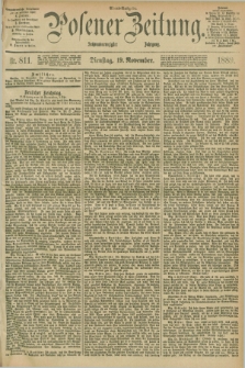 Posener Zeitung. Jg.96, Nr. 811 (19 November 1889) - Abend=Ausgabe.