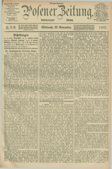 Posener Zeitung. Jg.96, Nr. 830 (27 November 1889) - Morgen=Ausgabe. + dod.