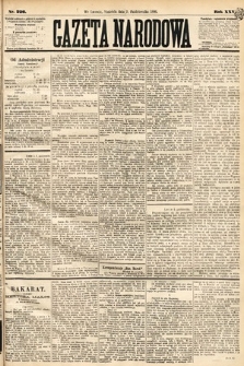 Gazeta Narodowa. 1886, nr 226