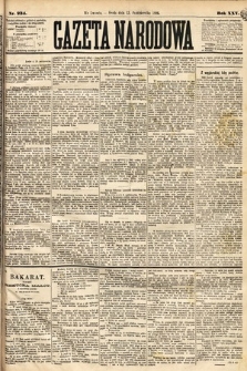 Gazeta Narodowa. 1886, nr 234